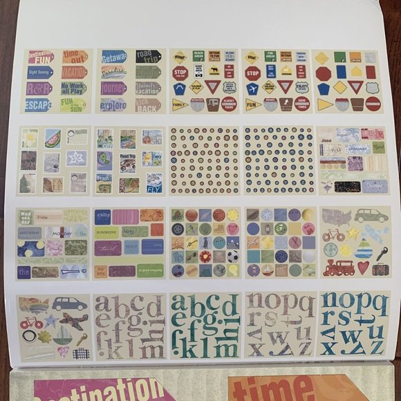 NEW Marianne Richmond’s Destination Fun Art Board Scrap Book 400 piece - Picture 3 of 12
